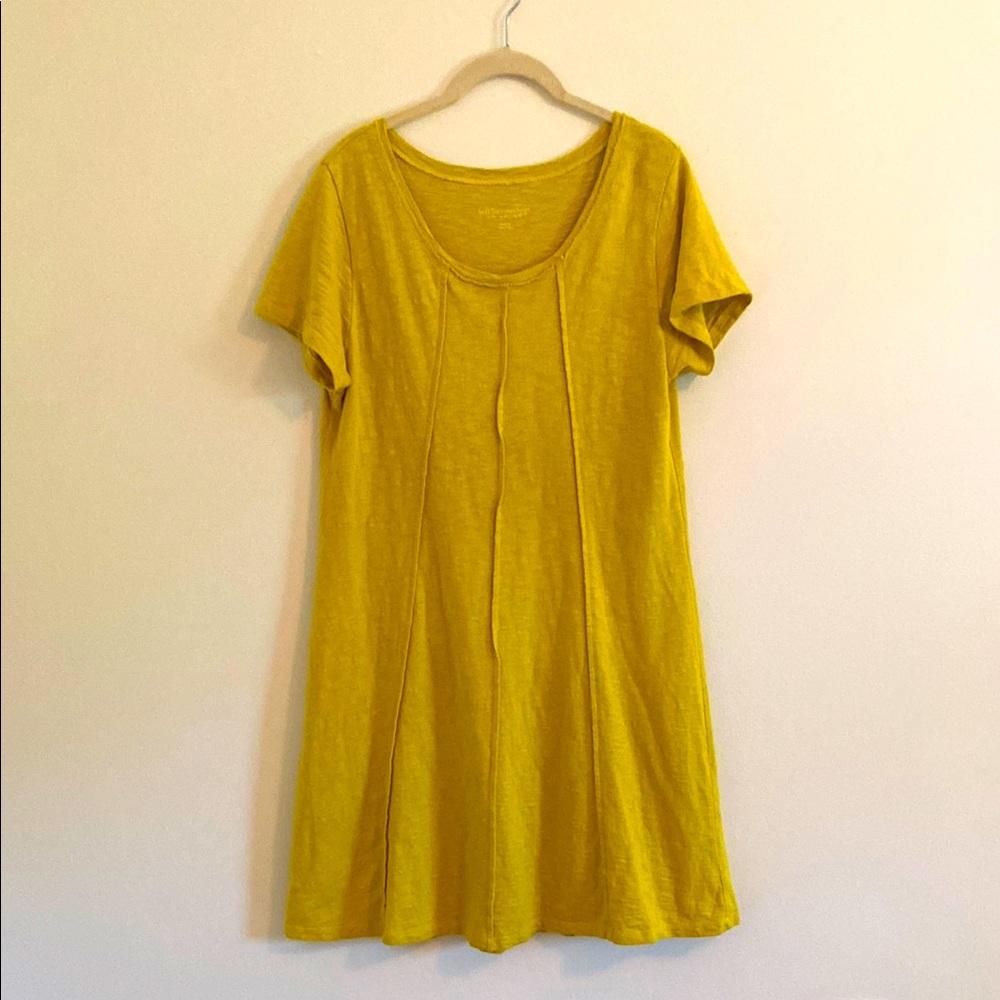 SOFT SURROUNDINGS Marchesa Dress‎ in mustard